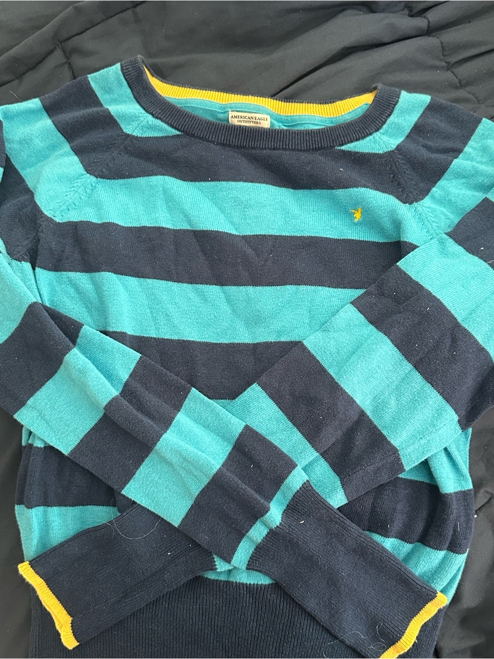 Blue Stripes American Eagle Sweater